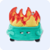 Dumpster Fire Plush Style B