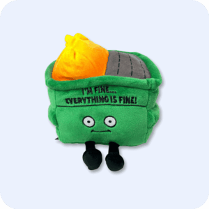 Dumpster Fire Plush Style C